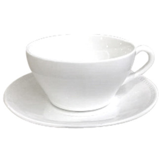 Чашка з блюдцем SNT 13641-06-00 240 мл біла - Інтернет-магазин спільних покупок ToGether