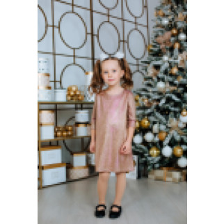 Сукня ДИСКО дитяча (116-134)  Рожевий 122 - Інтернет-магазин спільних покупок ToGether