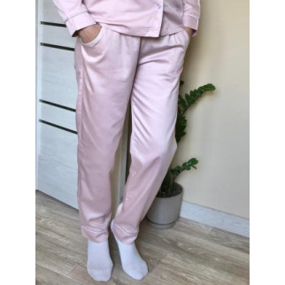 Піжамні штани з сатину Pearl COSY пильна пудра - Інтернет-магазин спільних покупок ToGether