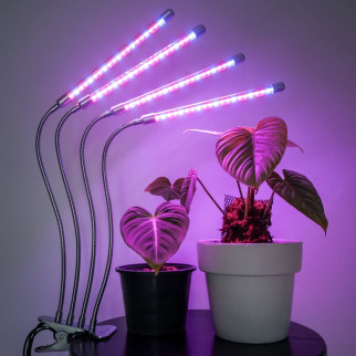 Світильник для вирощування рослин, Лампа для росту рослин, підсвічування розсади з таймером j22wl-04 LED LIGHT - Інтернет-магазин спільних покупок ToGether