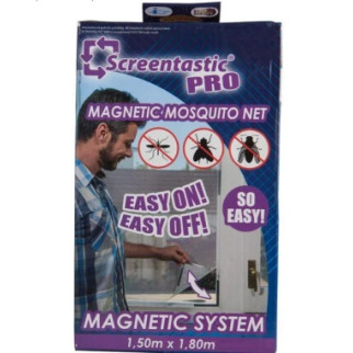 Москітна сітка на вікна з магнітами Screentastic Pro (захист від комах, протимоскітна сітка), розмір сет - Інтернет-магазин спільних покупок ToGether