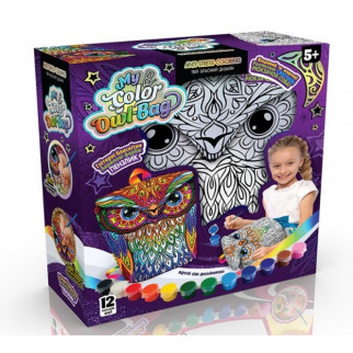 Набір творчості Danko Toys Bubble Clay My Color Owl-Bag COWL-01-01U - Інтернет-магазин спільних покупок ToGether