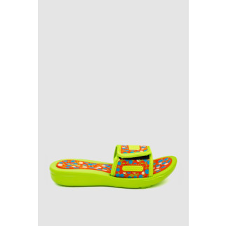 Шльопанці дитячі гумові, колір салатовий, 243R617B-41 - Інтернет-магазин спільних покупок ToGether