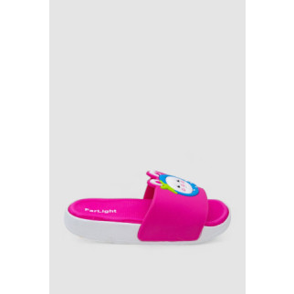 Шльопанці дитячі дівчаток, колір темно-рожевий, 243R9003D-15 - Інтернет-магазин спільних покупок ToGether