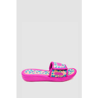 Шльопанці дитячі гумові, колір фуксія, 243R617B-41 - Інтернет-магазин спільних покупок ToGether