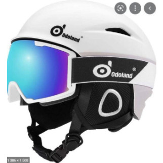 Лижний шолом і окуляри Odoland - Спортивний шолом і окуляри - Протиударне та вітрозахисне захисне спорядження для до - Інтернет-магазин спільних покупок ToGether