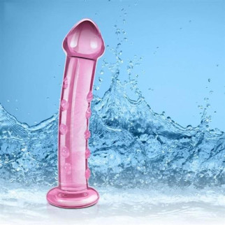 Фалоімітатор - Glass Romance 7.5" Pink 18+ - Інтернет-магазин спільних покупок ToGether