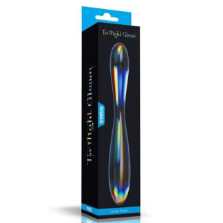 Фалоімітатор - Twilight Gleam Glass Dildo Double Delight 18+ - Інтернет-магазин спільних покупок ToGether