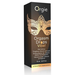 Збуджуючі каплі для клітора - Orgie Orgasm Drops Vibe! Peach Flavor, 30 мл 18+ - Інтернет-магазин спільних покупок ToGether