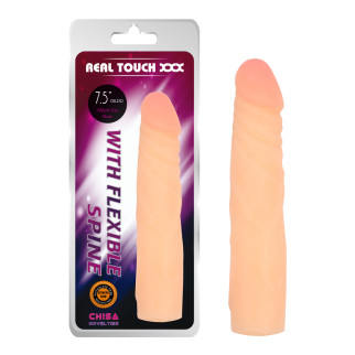 Фалоімітатор з хребтом Chisa Real touch Dildo 7,5 - Інтернет-магазин спільних покупок ToGether