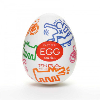 Мастурбатор TENGA - KEITH HARING EGG STREET - Інтернет-магазин спільних покупок ToGether