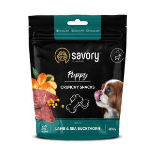 Ласощі для щенят Savory Puppy Crunchy Snack з ягнятком 200 гр - Інтернет-магазин спільних покупок ToGether