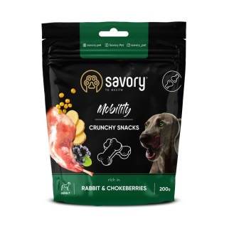 Ласощі для собак Savory Dog Mobility Crunchy Snack з кроликом 200 гр - Інтернет-магазин спільних покупок ToGether