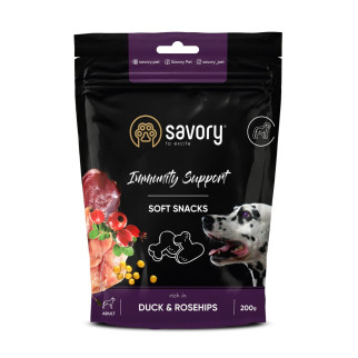 Ласощі для собак Savory Dog Immunity Support Soft Snack з качкою 200 гр - Інтернет-магазин спільних покупок ToGether