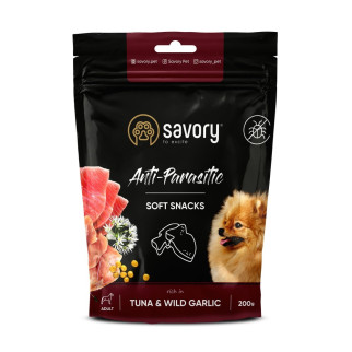 Ласощі для собак Savory Dog Anti-Parasitic Soft Snack з тунцем 200 гр - Інтернет-магазин спільних покупок ToGether