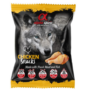 Ласощі для собак Alpha Spirit Chicken Snacks for Dogs з куркою 50 гр - Інтернет-магазин спільних покупок ToGether