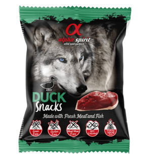 Ласощі для собак Alpha Spirit Duck Snacks for Dogs з качкою 50 гр - Інтернет-магазин спільних покупок ToGether