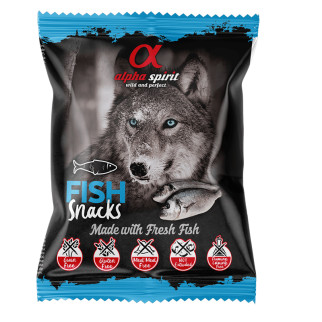 Ласощі для собак Alpha Spirit Fish Snacks for Dogs з рибою 50 гр - Інтернет-магазин спільних покупок ToGether