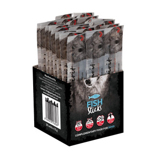 Ласощі для собак Alpha Spirit Fish Sticks for Dogs з рибою 30 шт х 10 гр - Інтернет-магазин спільних покупок ToGether
