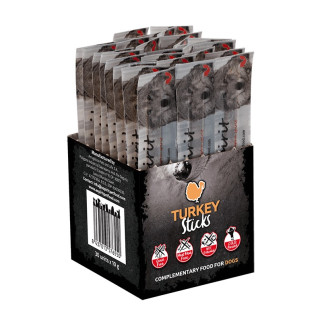 Ласощі для собак Alpha Spirit Turkey Sticks for Dogs з індичкою 30 шт х 10 гр - Інтернет-магазин спільних покупок ToGether