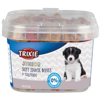 Ласощі для цуценят Trixie Junior Soft Snack Bones з кальцієм 140 гр - Інтернет-магазин спільних покупок ToGether