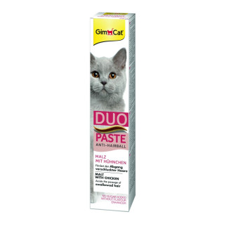 Мальт-паста для котів GimCat DUO PASTE Anti-hairball malt with chicken для виведення вовни при чутливому травленні 50 гр - Інтернет-магазин спільних покупок ToGether