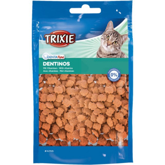 Вітамінізовані ласощі для котів Trixie Denta Fun Dentinos для здоров'я зубів 50 гр - Інтернет-магазин спільних покупок ToGether