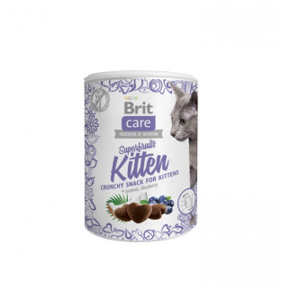 Ласощі для кошенят Brit Care Cat Snack Superfruits Kitten з куркою 100 гр - Інтернет-магазин спільних покупок ToGether