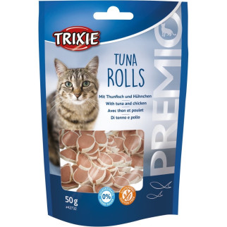 Ласощі для котів Trixie Premio Tuna Rolls з тунцем та куркою 50 гр - Інтернет-магазин спільних покупок ToGether