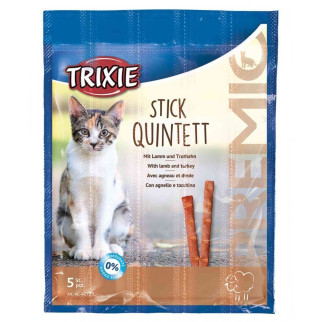 Ласощі для котів Trixie Premio Stick Quintett з ягнятком та індичкою 5 шт х 5 гр - Інтернет-магазин спільних покупок ToGether