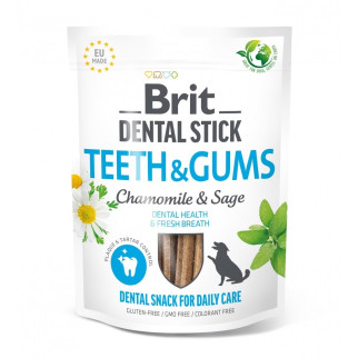 Ласощі для собак Brit Dental Stick Teeth & Gums з ромашкою 250 гр - Інтернет-магазин спільних покупок ToGether