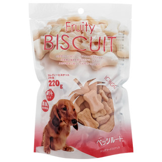 Печиво для собак DoggyMan Biscuit Strawberry зі смаком полуниці 220 гр - Інтернет-магазин спільних покупок ToGether