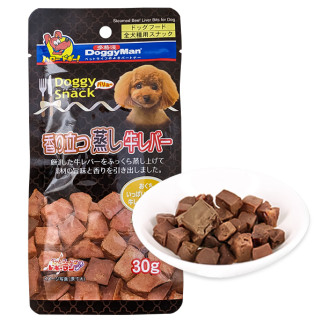 Ласощі для собак DoggyMan Steamed Beef Liver Bits 30 гр - Інтернет-магазин спільних покупок ToGether