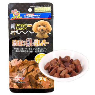 Ласощі для собак DoggyMan Steamed Chicken Liver Bits 30 гр - Інтернет-магазин спільних покупок ToGether