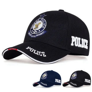 Сонцезахисна Бейсболка з вишивкою з літерами POLICE - Інтернет-магазин спільних покупок ToGether