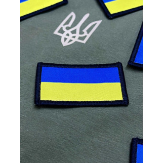 Прапор UA шеврон на липучці - Інтернет-магазин спільних покупок ToGether