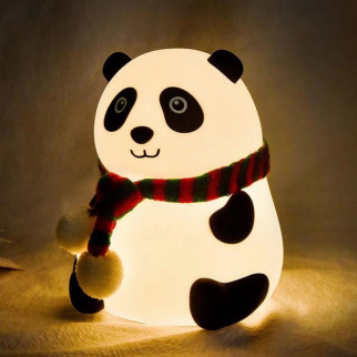 Дитячий силіконовий нічник світильник Панда 7 кольорів, Силіконовий нічник іграшка для дітей - Інтернет-магазин спільних покупок ToGether