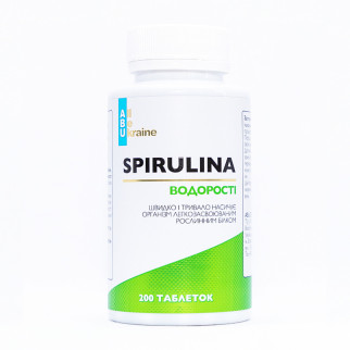 Спіруліна Spirulina ABU, 200 таблеток - Інтернет-магазин спільних покупок ToGether