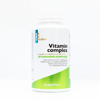 Комплекс Vitamin complex ABU, 90 капсул - Інтернет-магазин спільних покупок ToGether
