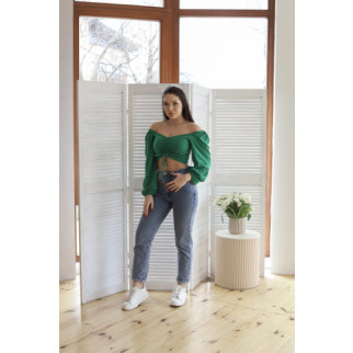 Жіноча блуза-топ  Зелений 42 - Інтернет-магазин спільних покупок ToGether