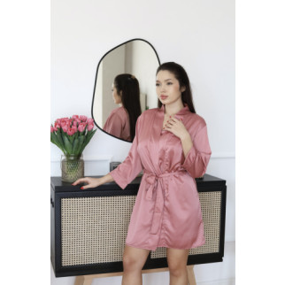 Жіночий халат армані шовк  Пудра 42 - Інтернет-магазин спільних покупок ToGether