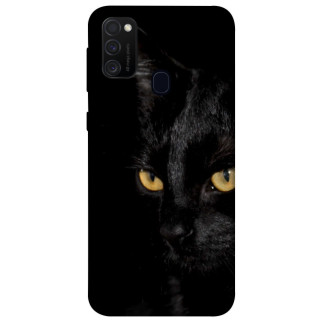 Чохол itsPrint Чорний кіт для Samsung Galaxy M30s / M21 - Інтернет-магазин спільних покупок ToGether