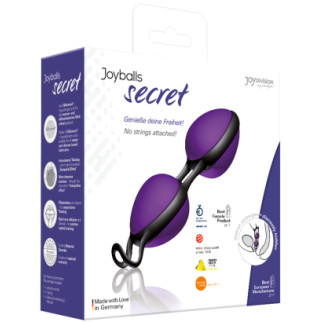 Вагінальні кульки - Joyballs Secret, purple/black 18+ - Інтернет-магазин спільних покупок ToGether