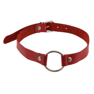 Капелюх Leather O-Ring Gag, Red 18+ - Інтернет-магазин спільних покупок ToGether