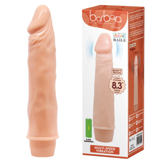 Вібратор — Barbara Dwarf Vibrator Flesh, 21,5 см 18+ - Інтернет-магазин спільних покупок ToGether