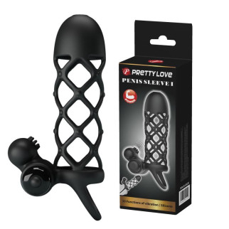 Насадка на член — Pretty Love Penis Sleeve I Black 18+ - Інтернет-магазин спільних покупок ToGether
