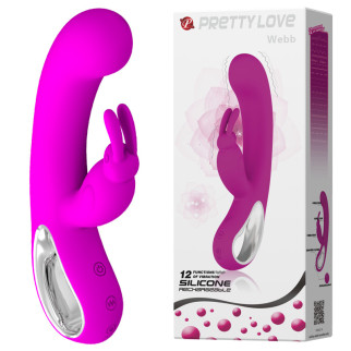 Вібратор — Pretty Love Webb Vibrator Purple 18+ - Інтернет-магазин спільних покупок ToGether