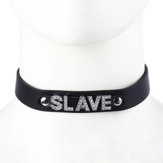 Leather Collar-SLAVE 18+ - Інтернет-магазин спільних покупок ToGether