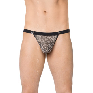 Чоловічі стрінги - Mens Thong 4528, grey panther, S-L 18+ - Інтернет-магазин спільних покупок ToGether