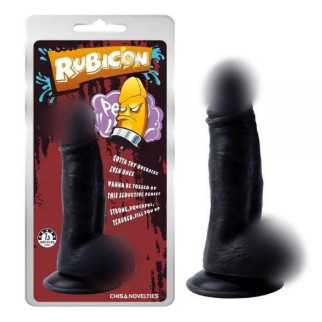 Чорний фалоімітатор на присосці Mighty Ravage Penis 18+ - Інтернет-магазин спільних покупок ToGether